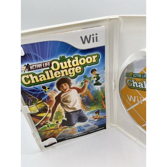 Active Life: Outdoor Challenge (Nintendo Wii, 2008) COMPLETE - Tested - Picture 4 of 7